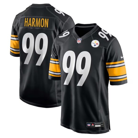 Mens Youths Kids Womens Derrick Harmon Black Stitched Jersey
